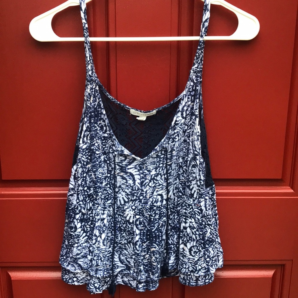 Peplum tank